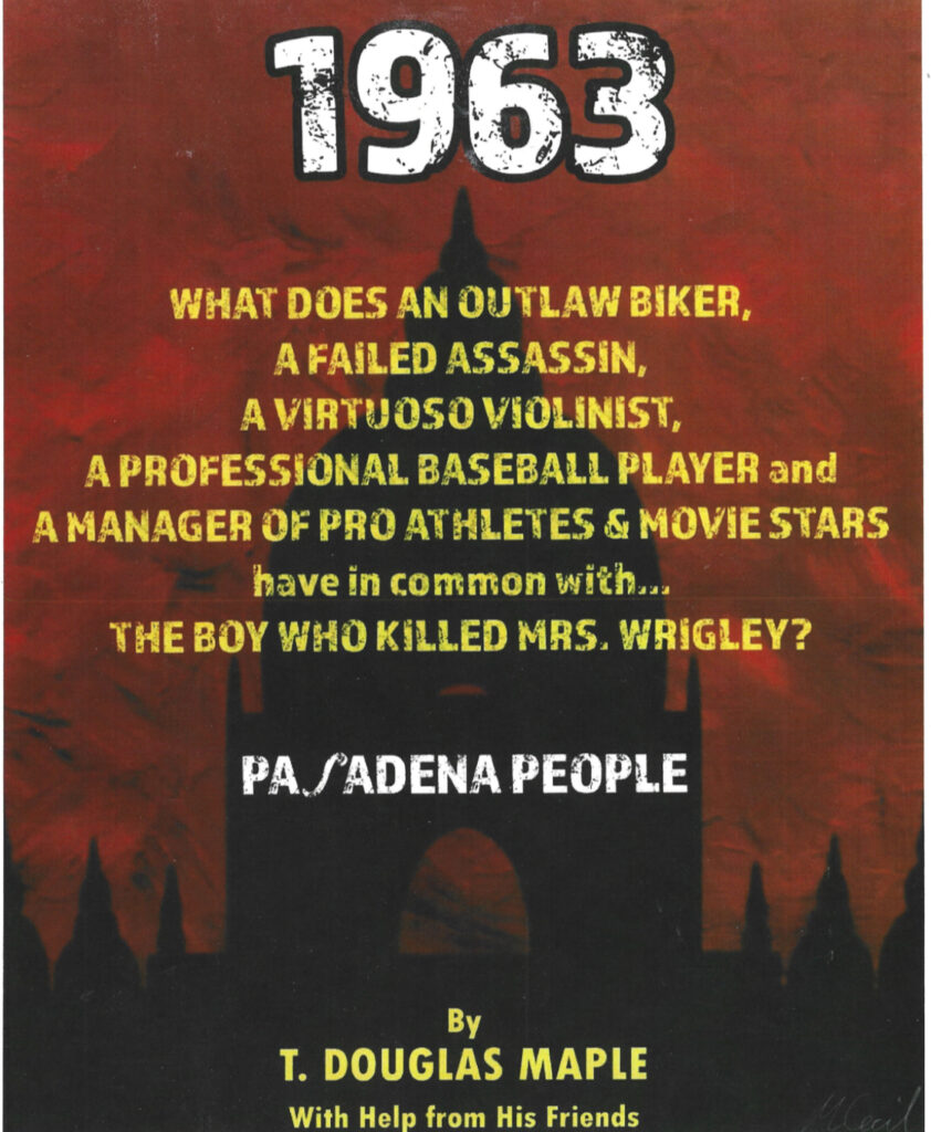 book cover to Pasadena 1963 People